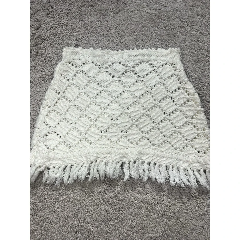 The Children's Place Boho‎ Fringe Crochet Skirt Size 4T Spring Summer